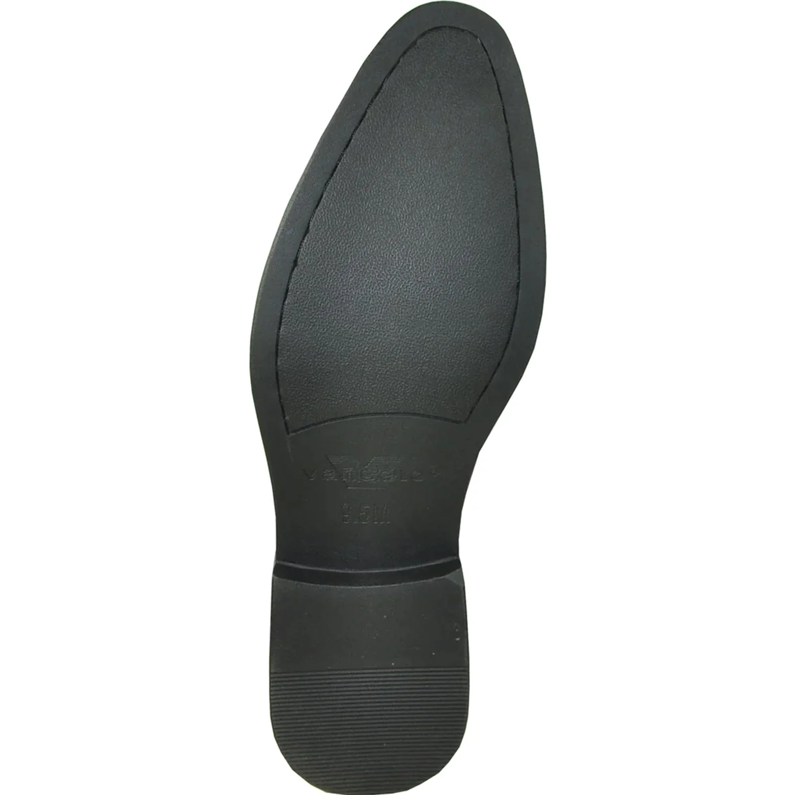 Mens 1920's Gangster Wingtip Dress Shoe in Black and White - Image 7