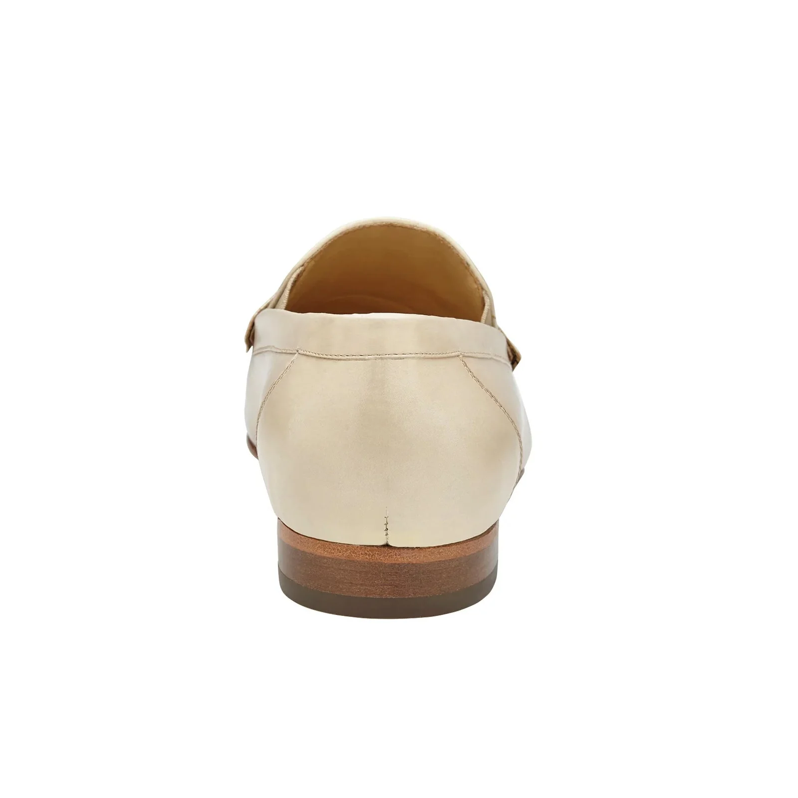 Men's Belvedere Bruno Ostrich Leg & Italian Calfskin Buckle Dress Loafer in Ivory Off White - Image 5