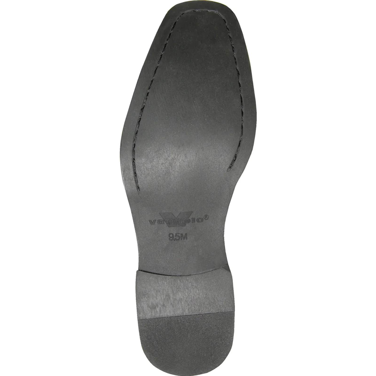 Mens Classic Moc Toe Shiny Patent Tuxedo Prom Shoe in Black & White - Image 7