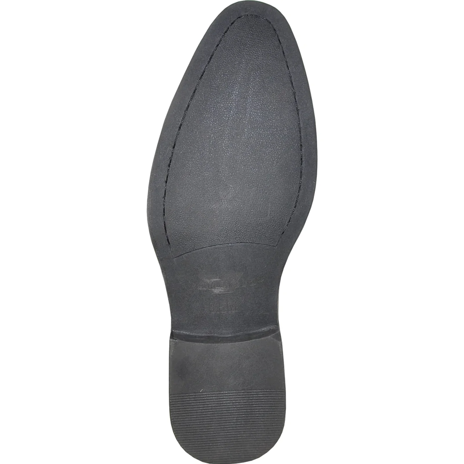 Mens Classic Plain Toe Oxford Dress Shoe in Light Brown - Image 7