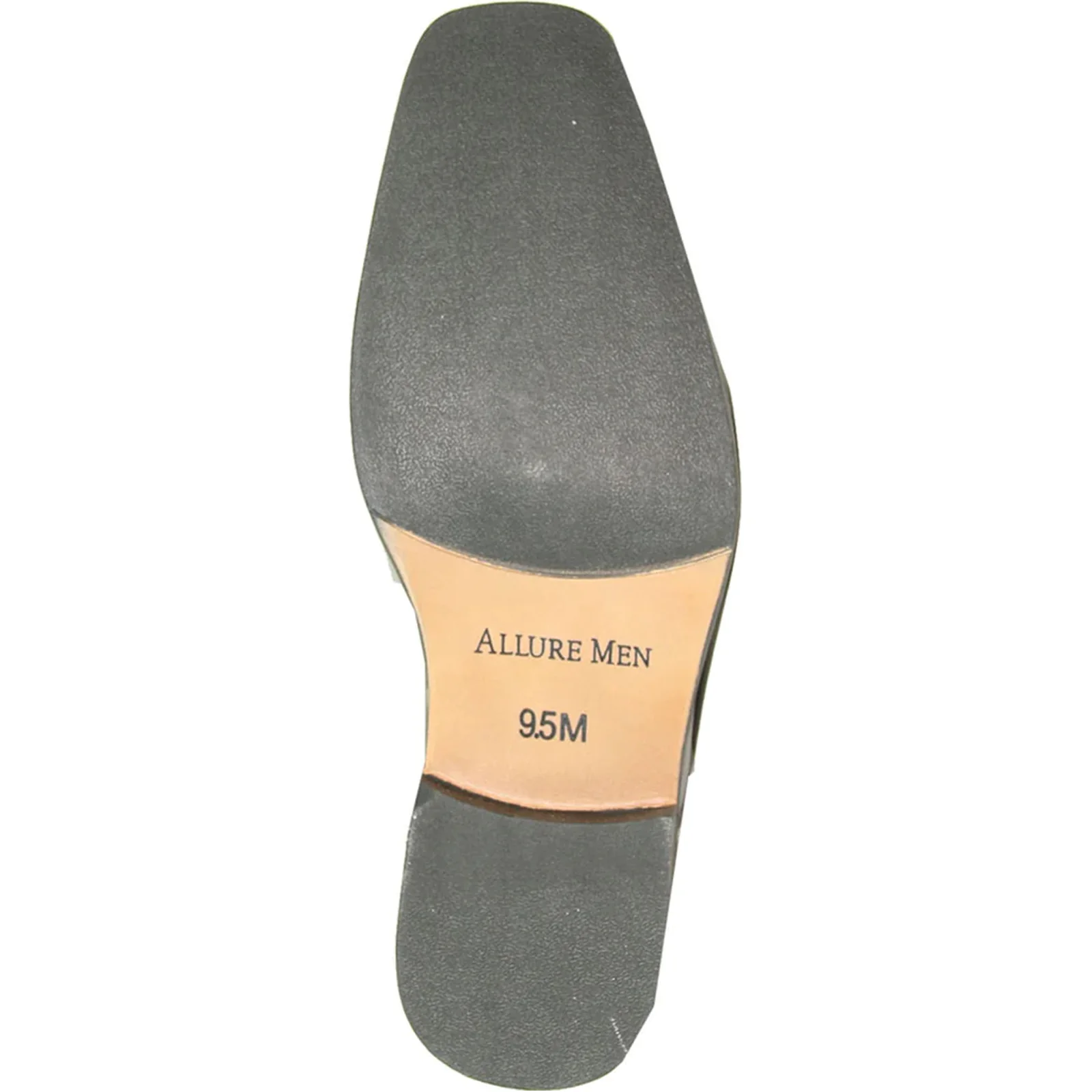 Mens Formal Oxford Lace Up Dress & Tuxedo Shoe in Charcoal Grey - Image 7